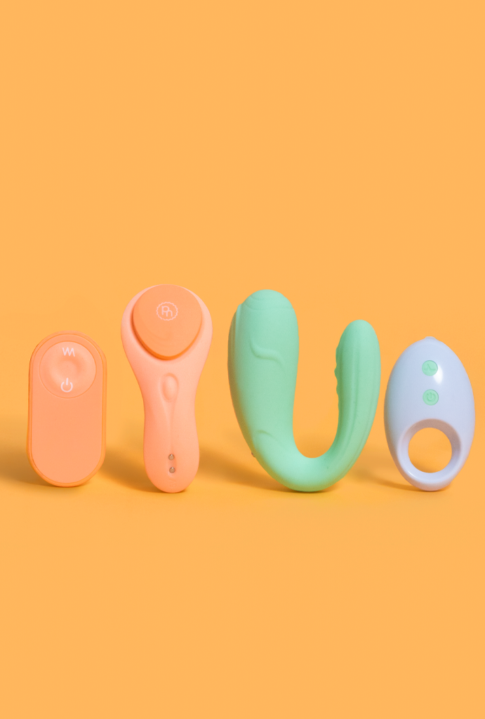 Kit vibrador para casais com We e calcinha vibratória Match | Sex Shop Produtos Eróticos Online