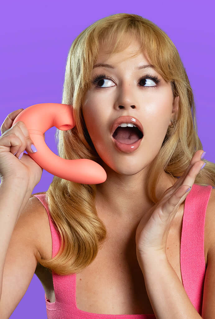 Vibrador Sugador de Clitóris PUTZ 3 - Foto modelo 1 Sugador de clitoriano pantynova | Sex Shop Produtos Eróticos Online