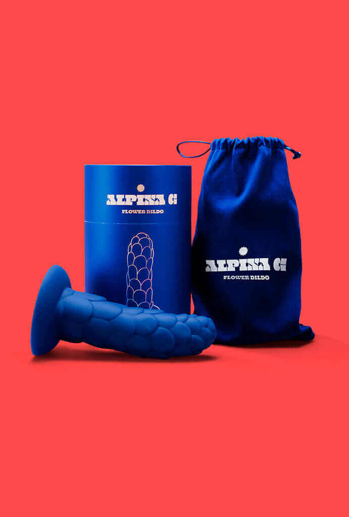 Dildos embalagem com saquinho - ALPINA G Flower Dildo - pantynova | Sex Shop Produtos Eróticos Online